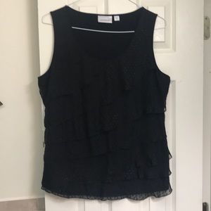 Avenue dressy sleeveless blouse.